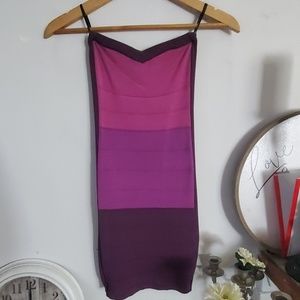 Bebe Strapless Bandage dress